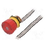 Intrerupator de siguranţa, 22mm, seria LAS1-A, IP65, ONPOW - LAS1-A22Y-11TSB/L/R AC/DC 24V