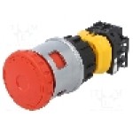 Intrerupator de siguranţa, 2 pozitii, 30mm, seria XN, IDEC - XN4E-BL403MRH