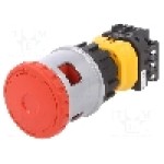 Intrerupator de siguranţa, 2 pozitii, 30mm, seria XN, IDEC - XN4E-BL411MRH