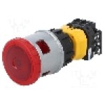 Intrerupator de siguranţa, 2 pozitii, 30mm, seria XN, IDEC - XN4E-LL404Q4MR