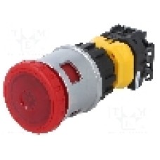 Intrerupator de siguranţa, 2 pozitii, 30mm, seria XN, IDEC - XN4E-LL411Q4MR