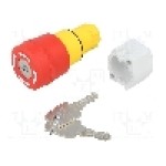 Intrerupator de siguranţa cu cheie, 22mm, seria 04, IP65, EAO - 704.066.2