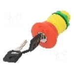 Intrerupator de siguranţa cu cheie, 22mm, seria Harmony XB5, IP66, SCHNEIDER ELECTRIC - ZB5AS944 Intrerupator de siguranţa cu cheie, 22mm, seria Harmony XB5, IP66, SCHNEIDER ELECTRIC - ZB5AS944