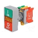 Intrerupator dublu, 22mm, seria DPB22, IP65, AUSPICIOUS - DPB-22N 2-1O/C Intrerupator dublu, 22mm, seria DPB22, IP65, AUSPICIOUS - DPB-22N 2-1O/C