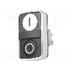 Intrerupator dublu, 22mm, seria Harmony XB4, IP66, SCHNEIDER ELECTRIC - ZB4BA7121 Intrerupator dublu, 22mm, seria Harmony XB4, IP66, SCHNEIDER ELECTRIC - ZB4BA7121
