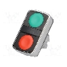 Intrerupator dublu, 22mm, seria Harmony XB4, IP66, SCHNEIDER ELECTRIC - ZB4BA7340