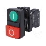 Intrerupator dublu, 22mm, seria Harmony XB5, IP66, SCHNEIDER ELECTRIC - XB5AL73415