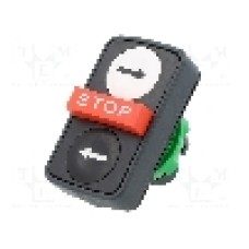 Intrerupator dublu, 22mm, seria Harmony XB5, IP66, SCHNEIDER ELECTRIC - ZB5AA71123