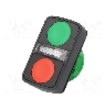 Intrerupator dublu, 22mm, seria Harmony XB5, IP66, SCHNEIDER ELECTRIC - ZB5AW7A3740