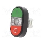 Intrerupator dublu, 22mm, seria MPD, IP66, ABB - 1SFA611131R1108