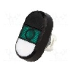 Intrerupator dublu, 22mm, seria MPD, IP66, ABB - 1SFA611134R1102