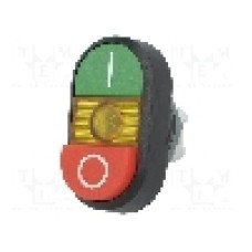 Intrerupator dublu, 22mm, seria MPD, IP66, ABB - 1SFA611142R1103