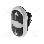 Intrerupator dublu, 22mm, seria RMQ-Titan, IP66, EATON ELECTRIC - M22-DDL-S-X7/X7