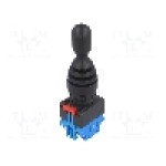 Intrerupator joystick, 22mm, seria LAS0-K, IP67, ONPOW - LAS0-K-20C23 Intrerupator joystick, 22mm, seria LAS0-K, IP67, ONPOW - LAS0-K-20C23