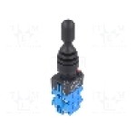 Intrerupator joystick, 22mm, seria LAS0-K, IP67, ONPOW - LAS0-K-40C41 Intrerupator joystick, 22mm, seria LAS0-K, IP67, ONPOW - LAS0-K-40C41