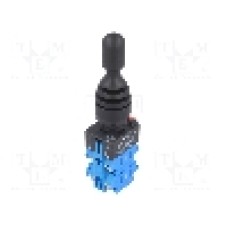 Intrerupator joystick, 22mm, seria LAS0-K, IP67, ONPOW - LAS0-K-40C41 Intrerupator joystick, 22mm, seria LAS0-K, IP67, ONPOW - LAS0-K-40C41