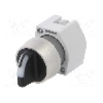 Intrerupator rotativ, 22mm, seria 04, IP65, EAO - 704.413.0I Intrerupator rotativ, 22mm, seria 04, IP65, EAO - 704.413.0I