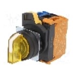 Intrerupator rotativ, 22mm, seria A22NW, {{Clasa etanşeitate}}, OMRON - A22NW-3BB-TYA-G102-YE Intrerupator rotativ, 22mm, seria A22NW, {{Clasa etanşeitate}}, OMRON - A22NW-3BB-TYA-G102-YE