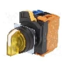 Intrerupator rotativ, 22mm, seria A22NW, {{Clasa etanşeitate}}, OMRON - A22NW-3BB-TYA-G102-YE Intrerupator rotativ, 22mm, seria A22NW, {{Clasa etanşeitate}}, OMRON - A22NW-3BB-TYA-G102-YE