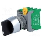 Intrerupator rotativ, 22mm, seria CS22, IP65, AUSPICIOUS - CS22-2/O BK,1-0-2 3POSITION Intrerupator rotativ, 22mm, seria CS22, IP65, AUSPICIOUS - CS22-2/O BK,1-0-2 3POSITION