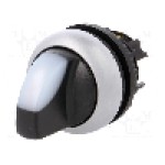Intrerupator rotativ, 22mm, seria RMQ-Titan, IP67, EATON ELECTRIC - M22-WLK3-W