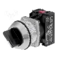 Intrerupator rotativ, 2 pozitii, 30mm, seria NEF30, PROMET - NEF30-TPAS2X Intrerupator rotativ, 2 pozitii, 30mm, seria NEF30, PROMET - NEF30-TPAS2X