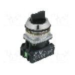 Intrerupator rotativ, 2 pozitii, 30mm, seria NEF30, PROMET - NEF30-TPDSXY Intrerupator rotativ, 2 pozitii, 30mm, seria NEF30, PROMET - NEF30-TPDSXY