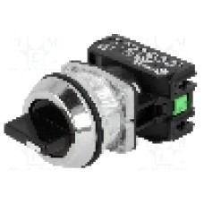 Intrerupator rotativ, 3 pozitii, 30mm, seria NEF30, PROMET - NEF30-TPCSXY Intrerupator rotativ, 3 pozitii, 30mm, seria NEF30, PROMET - NEF30-TPCSXY