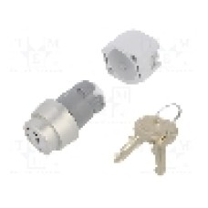 Intrerupator rotativ cu cheie, 22mm, seria 04, IP65, EAO - 704.121.0