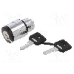 Intrerupator rotativ cu cheie, 22mm, seria Harmony XB4, IP66, SCHNEIDER ELECTRIC - ZB4BG0