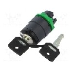 Intrerupator rotativ cu cheie, 22mm, seria Harmony XB5, IP66, SCHNEIDER ELECTRIC - ZB5AG4
