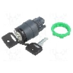 Intrerupator rotativ cu cheie, 22mm, seria Harmony XB5, IP66, SCHNEIDER ELECTRIC - ZB5AG6