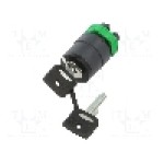 Intrerupator rotativ cu cheie, 22mm, seria Harmony XB5, IP66, SCHNEIDER ELECTRIC - ZB5AG8