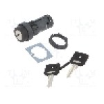 Intrerupator rotativ cu cheie, 22mm, seria Harmony XB7, IP65, SCHNEIDER ELECTRIC - XB7NG21