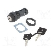 Intrerupator rotativ cu cheie, 22mm, seria Harmony XB7, IP65, SCHNEIDER ELECTRIC - XB7NG21 Intrerupator rotativ cu cheie, 22mm, seria Harmony XB7, IP65, SCHNEIDER ELECTRIC - XB7NG21