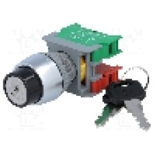 Intrerupator rotativ cu cheie, 22mm, seria KS22, IP65, AUSPICIOUS - KS22-1O/C,1-2 2POSITION Intrerupator rotativ cu cheie, 22mm, seria KS22, IP65, AUSPICIOUS - KS22-1O/C,1-2 2POSITION