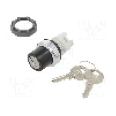 Intrerupator rotativ cu cheie, 22mm, seria M2SSK, IP66, ABB - 1SFA611280R3001