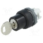 Intrerupator rotativ cu cheie, 22mm, seria M3SSK, IP66, ABB - 1SFA611285R1002