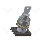 Intrerupator rotativ cu cheie, 22mm, seria NEK22, IP40, PROMET - NEK22M-ZA2