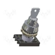 Intrerupator rotativ cu cheie, 22mm, seria NEK22, IP40, PROMET - NEK22M-ZA2