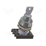 Intrerupator rotativ cu cheie, 22mm, seria NEK22, IP40, PROMET - NEK22M-ZD2