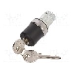 Intrerupator rotativ cu cheie, 22mm, seria SIRIUS ACT, IP67, SIEMENS - 3SU1050-5BF11-0AA0