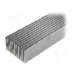 Radiator extrudat, aluminiu, 1000mm x 100mm, naturala, FISCHER ELEKTRONIK - SK 644 1000 AL