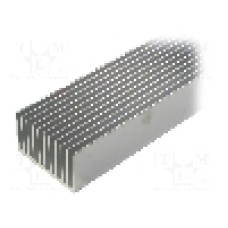 Radiator extrudat, aluminiu, 1000mm x 100mm, naturala, FISCHER ELEKTRONIK - SK 644 1000 AL