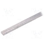 Radiator extrudat, aluminiu, 1000mm x 10mm, neagra, FISCHER ELEKTRONIK - SK 646 1000 SA