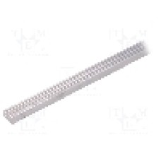 Radiator extrudat, aluminiu, 1000mm x 10mm, neagra, FISCHER ELEKTRONIK - SK 646 1000 SA