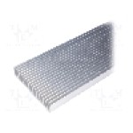 Radiator extrudat, aluminiu, 1000mm x 130mm, naturala, FISCHER ELEKTRONIK - SK 463 1000 AL