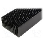 Radiator extrudat, aluminiu, 1000mm x 160mm, neagra, FISCHER ELEKTRONIK - SK 627 1000 SA