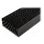 Radiator extrudat, aluminiu, 1000mm x 174mm, neagra, FISCHER ELEKTRONIK - SK 623 1000 SA