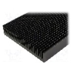 Radiator extrudat, aluminiu, 1000mm x 250mm, neagra, FISCHER ELEKTRONIK - SK 622 1000 SA